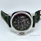 Copy Panerai PAM00111 Luminor Marina Black Dial Green Leather Strap (3)_th.jpg